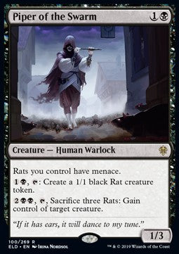 Piper of the Swarm⁣ - Throne of Eldraine⁣ (Rare)⁣ [100]