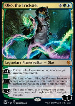 Oko, the Trickster⁣ - Throne of Eldraine: Extras⁣ (Mythic)⁣ [309]