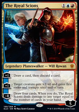The Royal Scions⁣ - Throne of Eldraine⁣ (Mythic)⁣ [199]