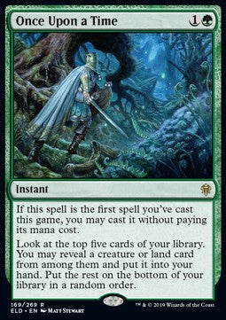 Once Upon a Time⁣ - Throne of Eldraine⁣ (Rare)⁣ [169]