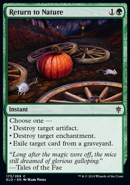 Return to Nature⁣ - Throne of Eldraine⁣ (Common)⁣ [173]