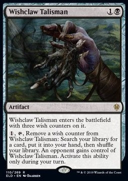 Wishclaw Talisman⁣ - Throne of Eldraine⁣ (Rare)⁣ [110]