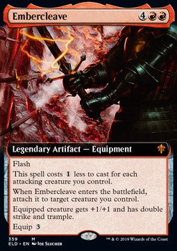 Embercleave⁣ - Throne of Eldraine: Extras⁣ (Mythic)⁣ [359]