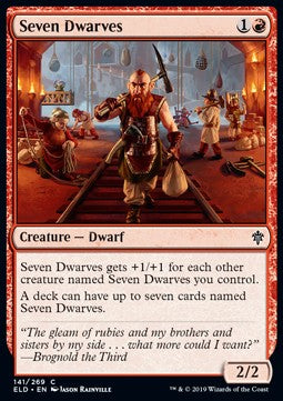 Seven Dwarves⁣ - Throne of Eldraine⁣ (Common)⁣ [141]