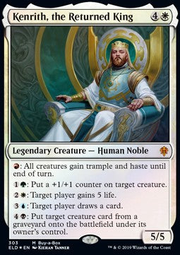 Kenrith, the Returned King⁣ - Throne of Eldraine: Extras⁣ (Mythic)⁣ [303]