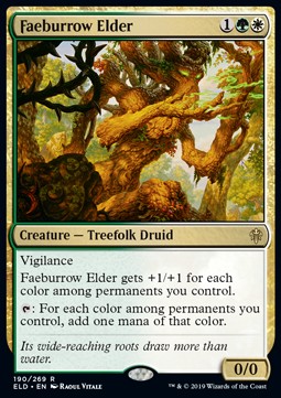 Faeburrow Elder⁣ - Throne of Eldraine⁣ (Rare)⁣ [190]
