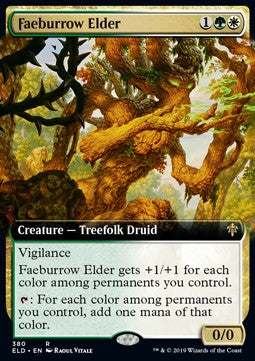 Faeburrow Elder⁣ - Throne of Eldraine: Extras⁣ (Rare)⁣ [380]
