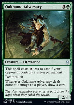 Oakhame Adversary⁣ - Throne of Eldraine⁣ (Uncommon)⁣ [167]