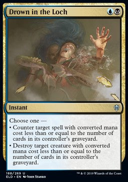 Drown in the Loch⁣ - Throne of Eldraine⁣ (Uncommon)⁣ [188]