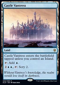 Castle Vantress⁣ - Throne of Eldraine⁣ (Rare)⁣ [242]