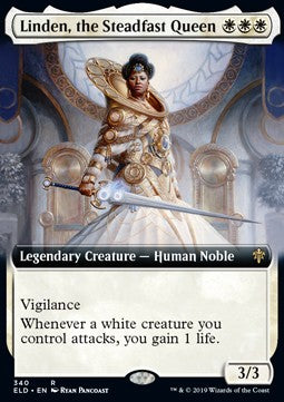 Linden, the Steadfast Queen⁣ - Throne of Eldraine: Extras⁣ (Rare)⁣ [340]