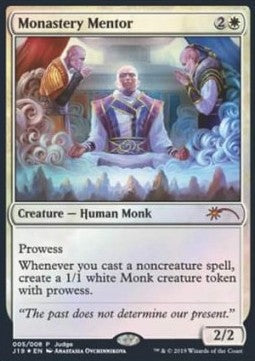Monastery Mentor⁣ - Judge Rewards Promos⁣ (Mythic)