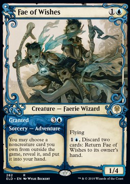 Fae of Wishes // Granted⁣ - Throne of Eldraine: Extras⁣ (Rare)⁣ [282]