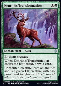 Kenrith's Transformation⁣ - Throne of Eldraine⁣ (Uncommon)⁣ [164]