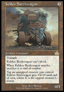 Keldon Battlewagon⁣ - Prophecy⁣ (Rare)⁣ [139]