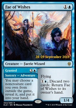 Fae of Wishes // Granted (V.1)⁣ - Throne of Eldraine: Promos⁣ (Rare)⁣ [44]