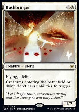 Hushbringer (V.2)⁣ - Throne of Eldraine: Promos⁣ (Rare)⁣ [18]