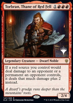 Torbran, Thane of Red Fell (V.2)⁣ - Throne of Eldraine: Promos⁣ (Rare)⁣ [147]