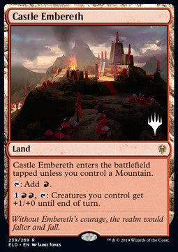 Castle Embereth (V.2)⁣ - Throne of Eldraine: Promos⁣ (Rare)⁣ [239]