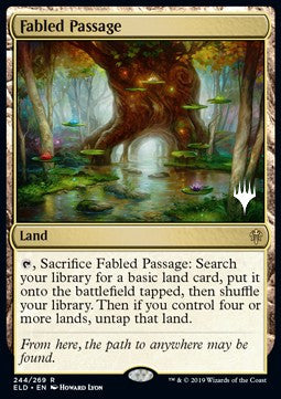 Fabled Passage (V.2) - Throne of Eldraine: Promos (Rare) [PELD-244]
