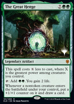 The Great Henge (V.2)⁣ - Throne of Eldraine: Promos⁣ (Mythic)⁣ [161]