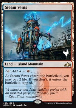 Steam Vents⁣ - Throne of Eldraine: Promos⁣ (Rare)⁣ [257]
