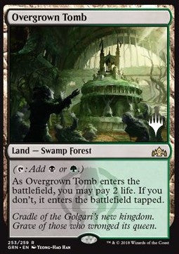 Overgrown Tomb⁣ - Throne of Eldraine: Promos⁣ (Rare)⁣ [253]