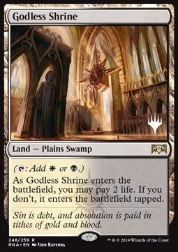 Godless Shrine⁣ - Throne of Eldraine: Promos⁣ (Rare)⁣ [248]