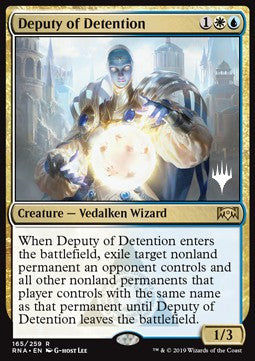 Deputy of Detention⁣ - Throne of Eldraine: Promos⁣ (Rare)⁣ [165]