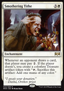 Smothering Tithe⁣ - Throne of Eldraine: Promos⁣ (Rare)⁣ [22]