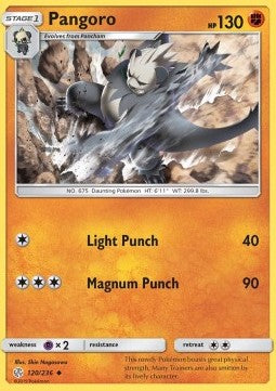 Pangoro⁣ - Cosmic Eclipse⁣ (Uncommon)⁣ [120]