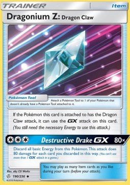 Dragonium Z: Dragon Claw⁣ - Cosmic Eclipse⁣ (Uncommon)⁣ [190]