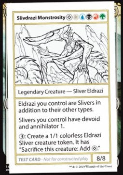 Slivdrazi Monstrosity (V.1)⁣ - Mystery Booster: Playtest Cards⁣ (Special)