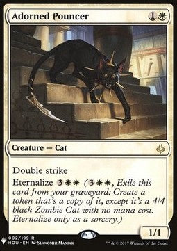 Adorned Pouncer⁣ - Mystery Booster⁣ (Rare)⁣ [2]