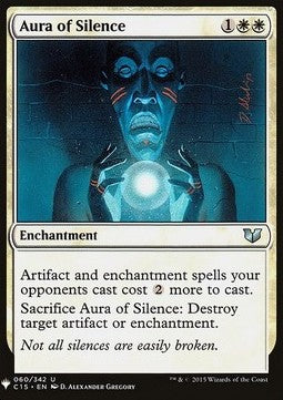 Aura of Silence⁣ - Mystery Booster⁣ (Uncommon)⁣ [60]