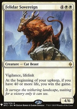 Felidar Sovereign - Mystery Booster (Rare) [MYS-26]