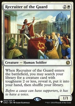 Recruiter of the Guard⁣ - Mystery Booster⁣ (Rare)⁣ [22]