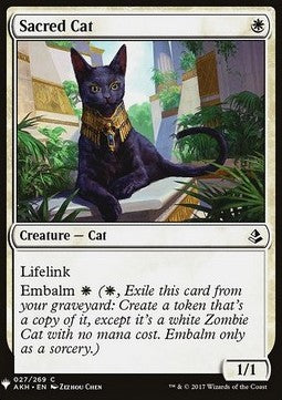 Sacred Cat⁣ - Mystery Booster⁣ (Common)⁣ [27]