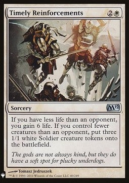 Timely Reinforcements⁣ - Mystery Booster⁣ (Uncommon)⁣ [40]