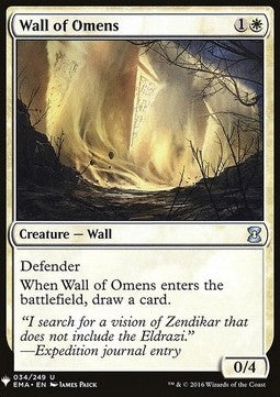 Wall of Omens⁣ - Mystery Booster⁣ (Uncommon)⁣ [34]