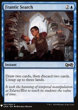 Frantic Search - Mystery Booster (Common) [MYS-57]