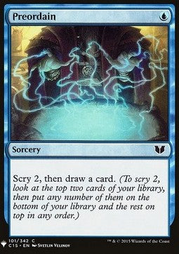 Preordain⁣ - Mystery Booster⁣ (Common)⁣ [101]