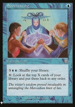 Soothsaying⁣ - Mystery Booster⁣ (Uncommon)⁣ [104]