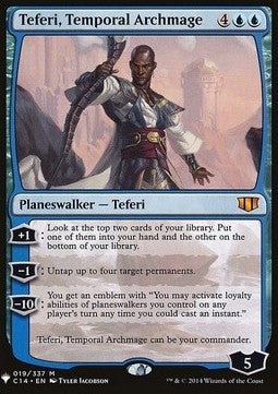 Teferi, Temporal Archmage⁣ - Mystery Booster⁣ (Mythic)⁣ [19]