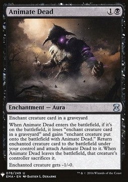 Animate Dead⁣ - Mystery Booster⁣ (Uncommon)⁣ [78]