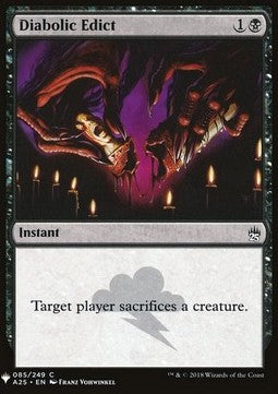 Diabolic Edict⁣ - Mystery Booster⁣ (Common)⁣ [85]