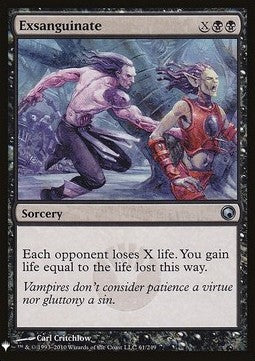 Exsanguinate⁣ - Mystery Booster⁣ (Uncommon)⁣ [61]