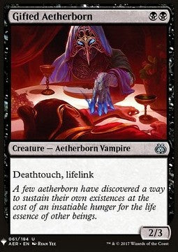 Gifted Aetherborn⁣ - Mystery Booster⁣ (Uncommon)⁣ [61]