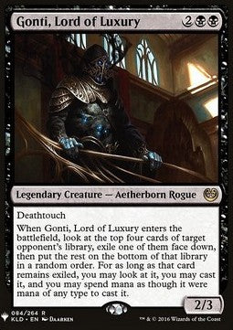 Gonti, Lord of Luxury⁣ - Mystery Booster⁣ (Rare)⁣ [84]