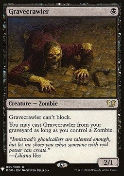 Gravecrawler⁣ - Mystery Booster⁣ (Rare)⁣ [59]
